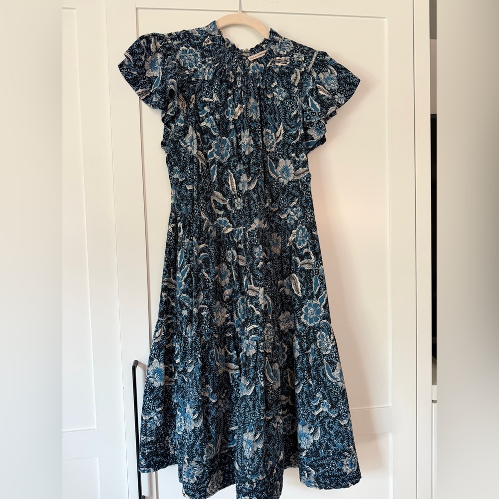 Ulla Johnson Blue Floral Dress